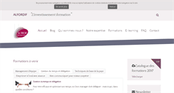 Desktop Screenshot of alfordif.fr